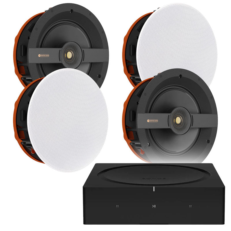 Sonos Amp x Monitor Audio Creator Series C1L In-Ceiling