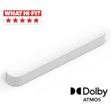 sonos beam gen 2 wireless atmos soundbar white