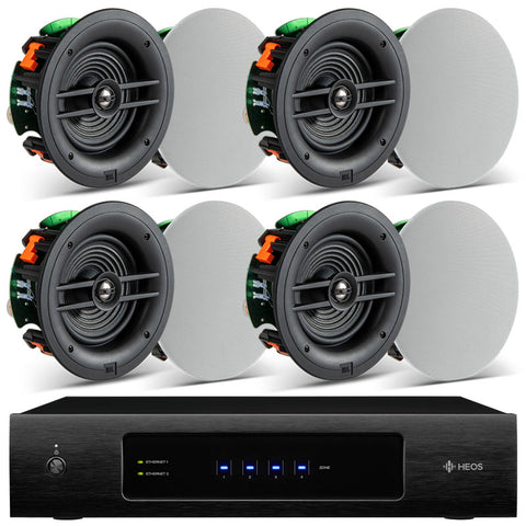 Denon HEOS Drive & 8 x JBL Stage 260C Ceiling Speakers