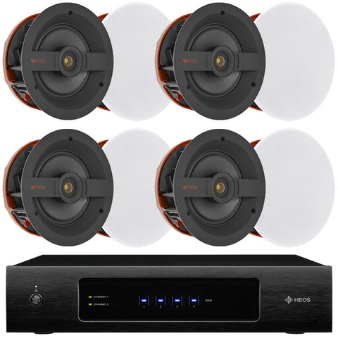 Denon HEOS Drive & 8 x Monitor Audio C1M Ceiling Speakers