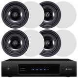 Denon HEOS Drive & 8 x Wharfedale WCM-65 Ceiling Speakers