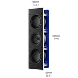 KEF Ci3120QLM-THX In-Wall Speaker