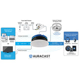 Lithe Audio 8” Bluetooth Auracast™ Ceiling Speaker