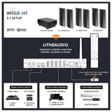 Lithe Audio iO1 Wireless 5.1 Surround Sound Cinema Kit - WiSA Cinema Hub