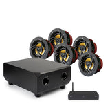 Lithe Audio Wireless In-Ceiling 5.1 Surround Sound Cinema Kit - WiSA Cinema Hub