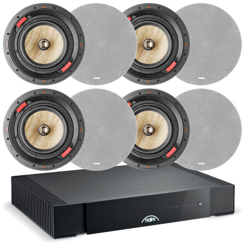 Naim CI-NAP 108 8-Channel Amp & 8 x Focal 300 ICW8 Ceiling Speakers