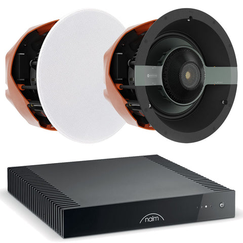 Naim CI-Uniti 102 Streaming Amplifier & 2 x Monitor Audio C3L In-Ceiling Speakers