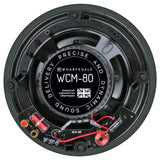 Adastra Bluetooth Amp & 2x Wharfedale WCM-80 In-Ceiling Speaker Package