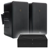 SONOS Amp & 2 x Monitor Audio CL60 Outdoor Speakers